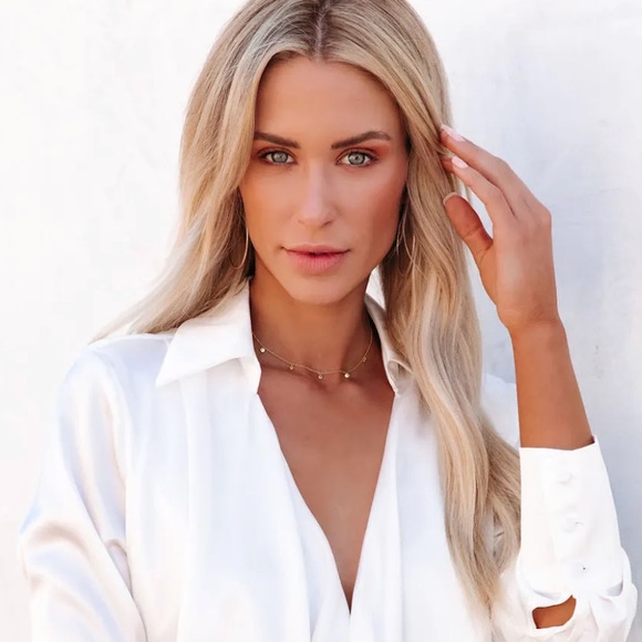 Gorjana Jewelry Gorjana Nwt 5 Disc Choker Necklace Gold Poshmark